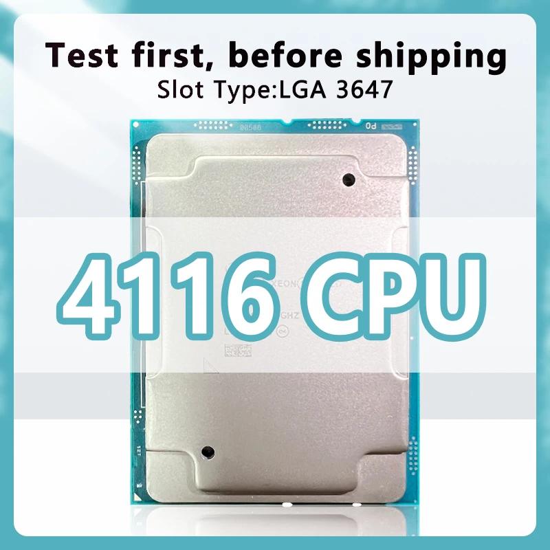 Xeon Silver 4116 CPU  , C621  , 12 ھ 24  μ, LGA3647, 2.1GHz, 16.5MB, 85W